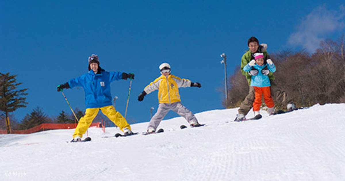 Mount Fuji 2nd Station Yeti Ski Resort & Nikki Hot Spring Skiing One